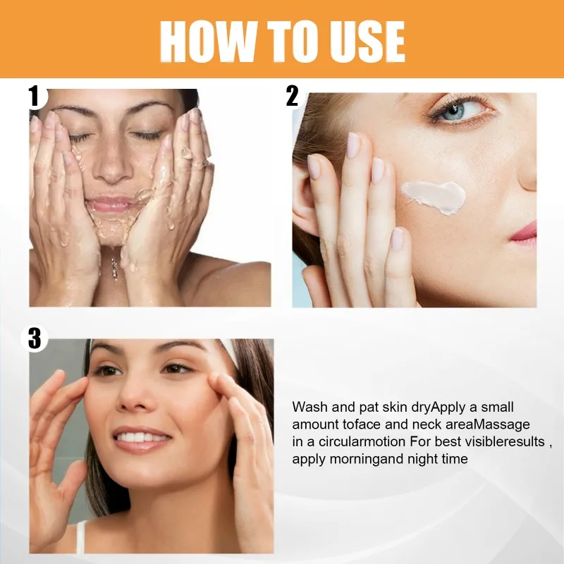 Horse Oil Instant Wrinkle Cream Brightening Smooth Firming Lifting Anti Aging Fade Fine Lines Moisturizing Whitening Repair Skin