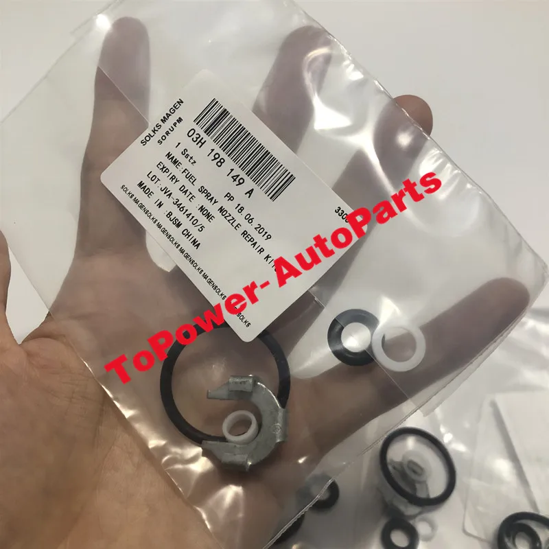 Fuel Injector O-Ring Seal Gasket Kit 03H198149A 03H198149 for Audii Q7 V++W Volkswagenn CC Eos Passat NEW Car Accessories