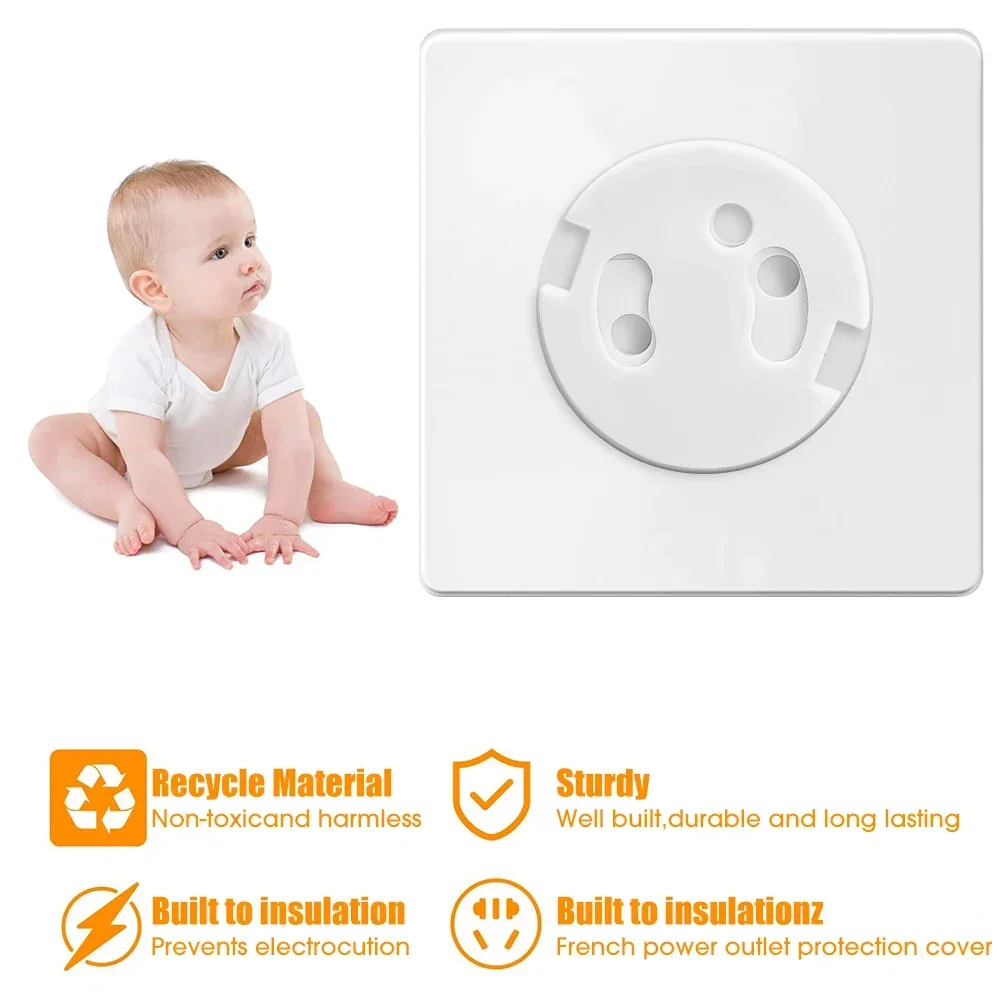Electrical Safety Socket Protective Covers Baby Care Clear Anti-electric Shock Infant Plug Power Outlet Guard