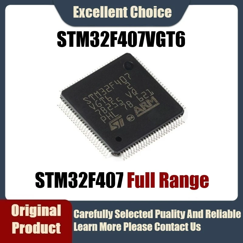 1-5pcs/lot Original Genuine Stm32f407vgt6 Stm32f407 Vgt6 Package Lqfp ...