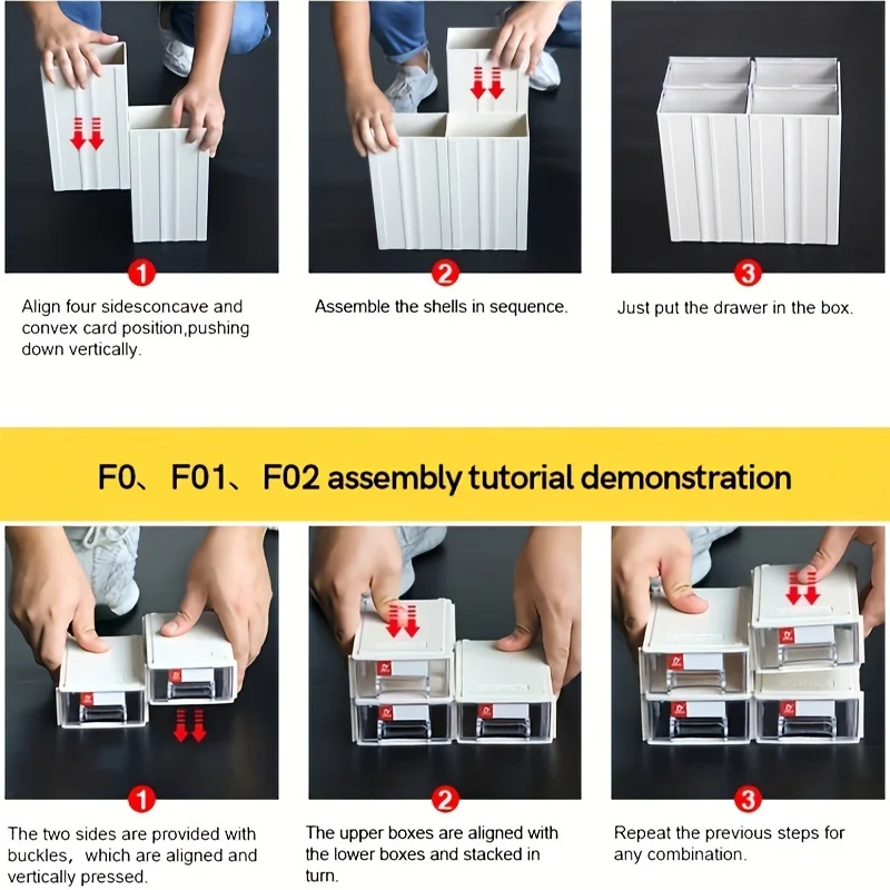 LEADLOONG F1 Storage Drawer Set image 5