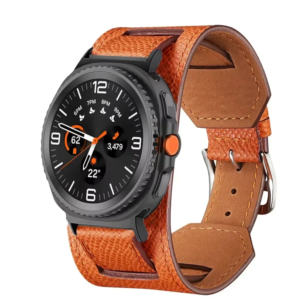 Premium Leather Band - Comfortable Bracelet for Smartwatches