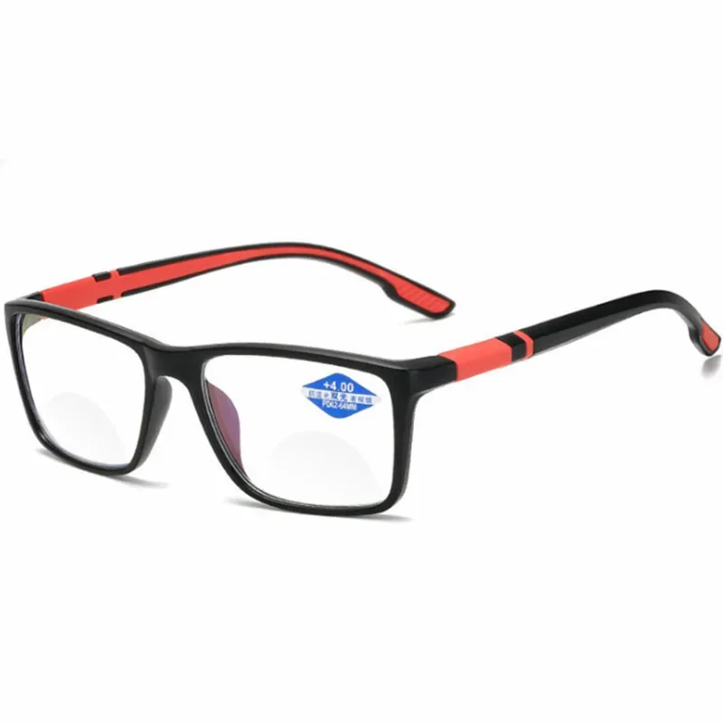 Vintage Square Frame Anti Blue Light Reading Glasses for Women Men Unisex Prescription Far Sight Diopter Eyeglasses Plus+1.0+1.5 2