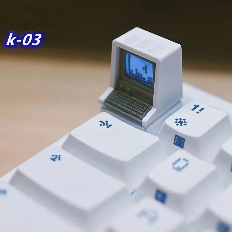 자기 광전송 키캡 K-03, 기계식 키보드용 레트로 백라이트 Esc 키캡, 게임용 DIY 교체 액세서리