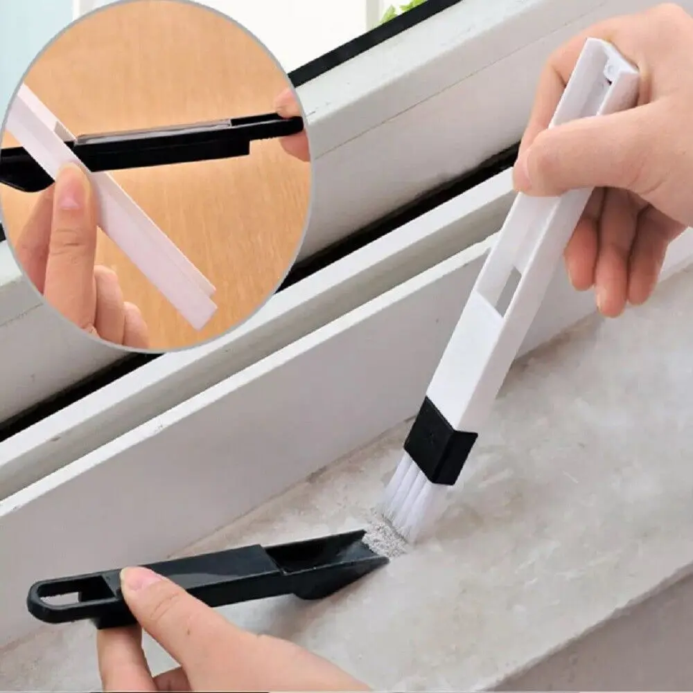 Window Groove Cleaning Brush Door Gap Windows Slot Corner Cleaning Tool  Hand-held Crevice Cleaner Household Sweeping Dust Brush - AliExpress