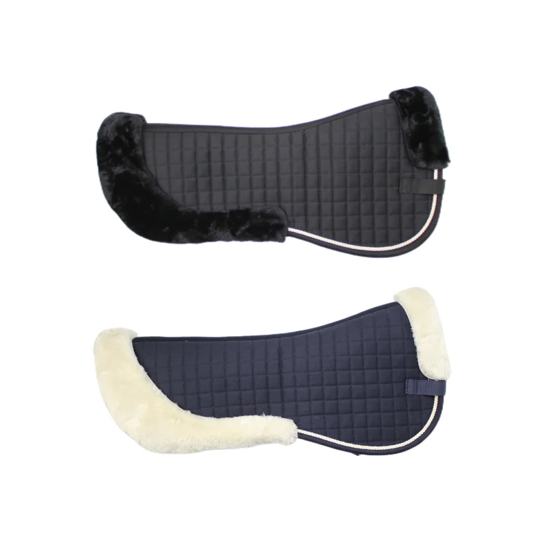 Sheepskin Horse Saddle Pad, Western Sheepskin Saddles, Fur, Wool, High Density, Made