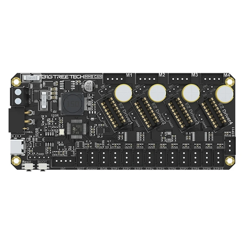 

896F MMB CAN ERCF Control Board Open Source CAN Bus 32bit, 64MHz with 2+2EZ Driver Sockets