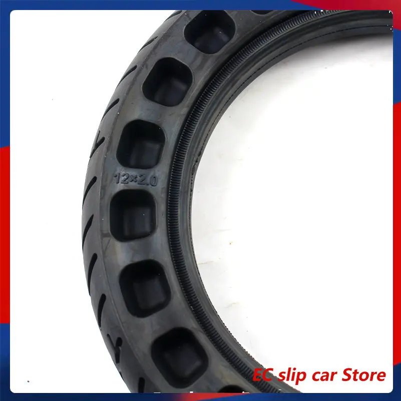 12 Inch Non-inflatable Tubeless Solid Wheel Tyre 12x2.0 12x2.125 for Many Gas Scooter E-bike Hoverboard Self Balancing Parts