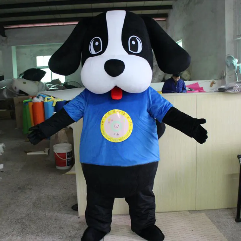 

New Cute Dog Mascot Costume Adult Walking Doll Costume Holiday Celebration Halloween Christmas Cosplay Role-playing Puppy Set