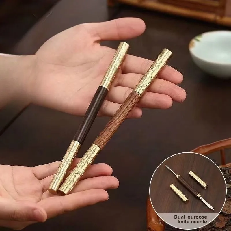 1Pc Professional Tea Knife Needle Pick Puer Tea Tools Cone Needle, Breaking Prying, Multifunction Tea Brick Tool