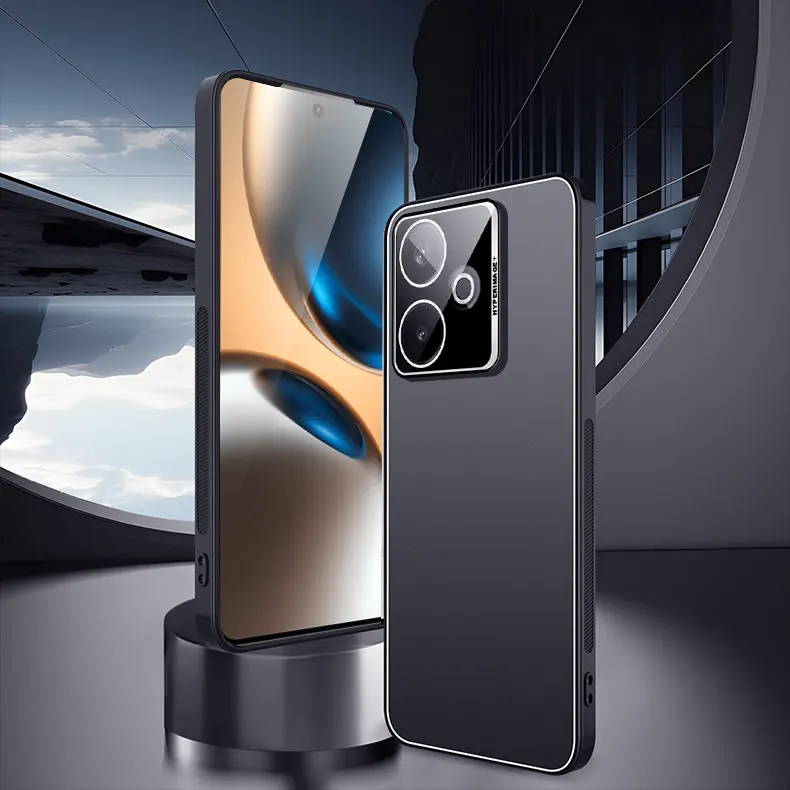 Enhanced Metal Frosted Ultra-Thin Anti-Drop Phone Case Cover