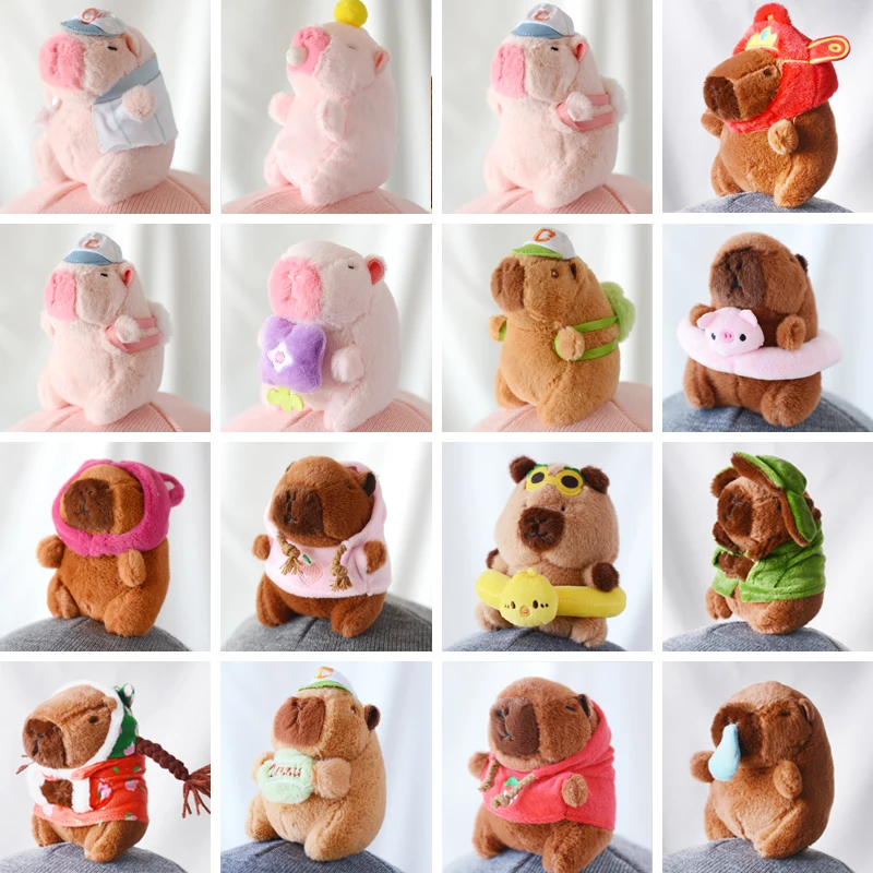 Capybara Ski Helmet Cover Cap Skiing Helmets Decorations Knit Cover Hat Bicycle Ski Paraglider Sports Kids & Adults