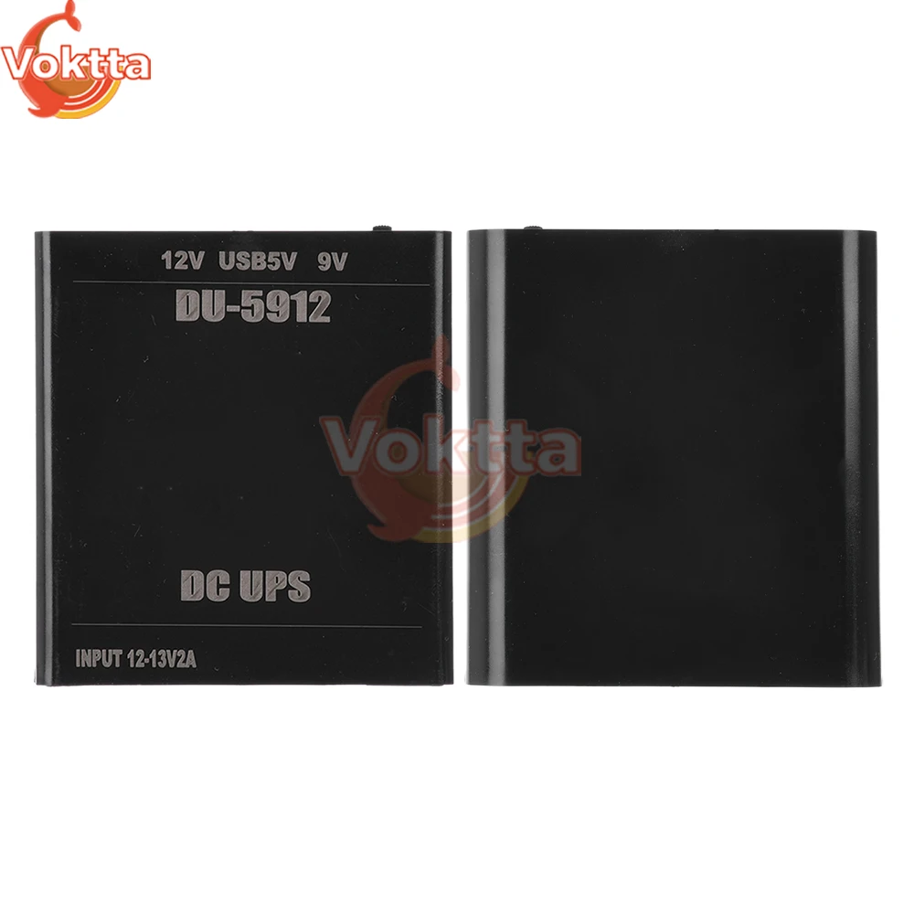 5V 9V 12V Uninterrupted Power Supply Box 3x 18650 Lithium Battery UPS Optical Modem DIY Power Bank Box Welding Free Kits