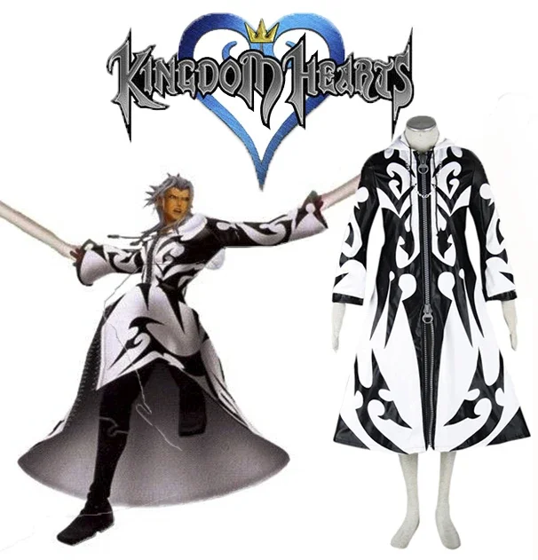 

Великолепный костюм для косплея Xemnas с изображением сердца Великобритании