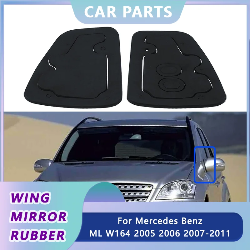 

1Pair Car Rear Tail Brake Light Lamp Gasket Seal For Mercedes Benz ML W164 2005-2011 Rearview Mirror Base Gaskets A1648261691