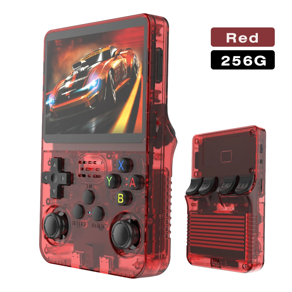 Console De Jeu Portable Rétro R36MAX - Écran IPS 4 Pouces, 22000+ Jeux Préinstallés - Linux, Batterie 4000 MAh