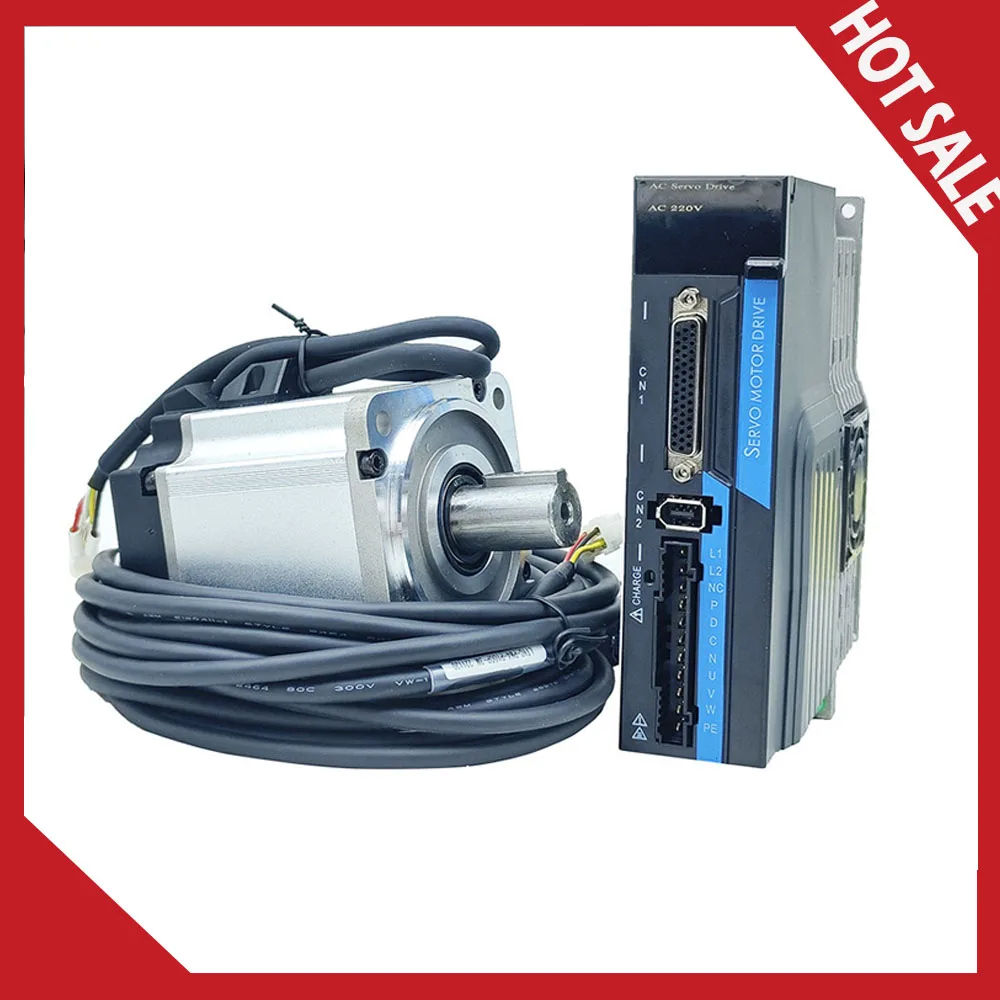 

400W75 0 Вт Φ 40/80/контроллер двигателя + Драйвер, подходит для сервопривода гравировального и фрезерного станка