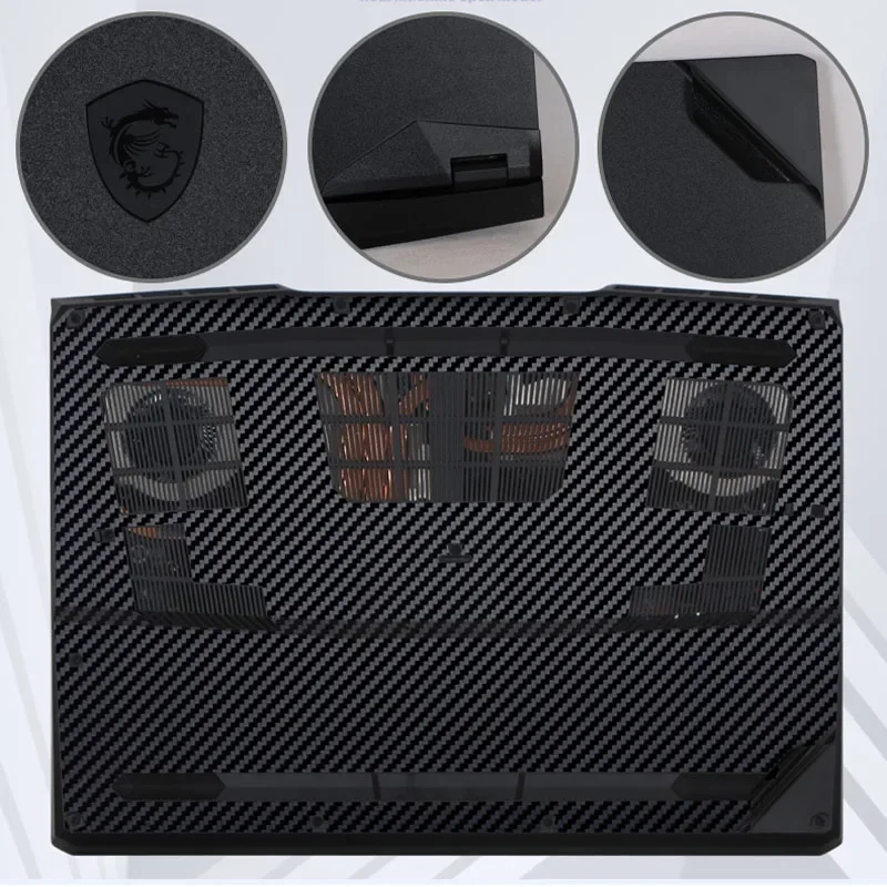 Anti Fingerprints Vinyl Sticker Skin Protector for MSI Sword 15 17 Film for GE 78 GS GT 77 GL GF GP GE 66 76 Creator 17 Modern vinyl film sticker laptop sticker