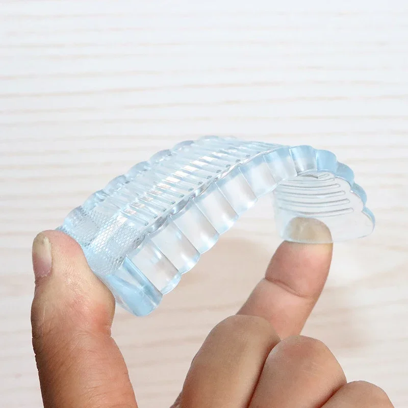 Reusable Silicone Door Stopper Non-Slip Wedge Child Safety Prevents Slamming And Pinching for Home And Office Silicone Door Stopper