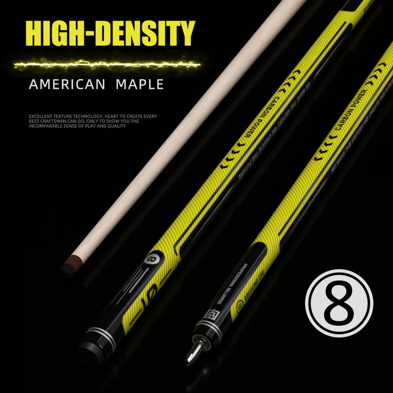 Billiard Shaft Billiard Cue Tip Titan Series Punch Pool Cue Break Jump Cue Billiard Stick Maple Shaft Super Decal Butt Professional
