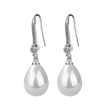 Pearl Dangle Earrings 10