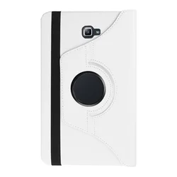 Versatile 360° Rotating Tablet Case - Durable Protective Cover with Adjustable Viewing Angles for Tab A 10.1 T510 T515 (White)