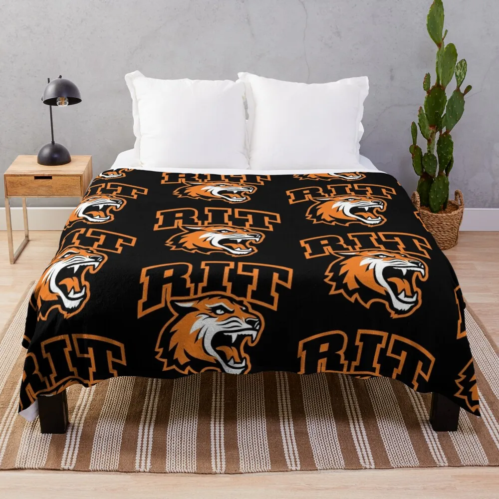 

Tiger-RIT, Studies, Style Throw Blanket Soft Plaid Loose Blanket