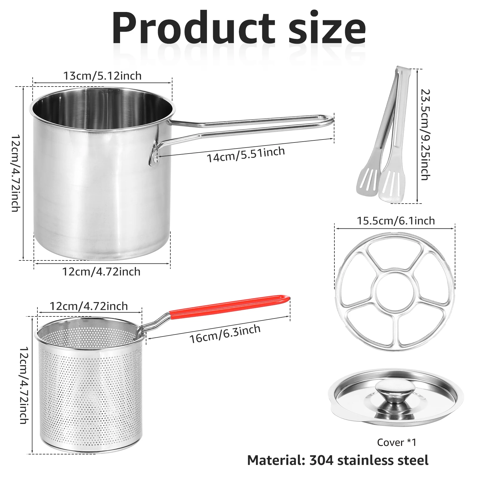 Stainless Steel Fryer Pot 2