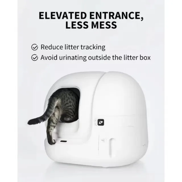 For PETKIT Cat Litter Box Automatic Toilet Raise the threshold for PURA MAX Sandbox Accessories Reduce leaking urine or sand 3