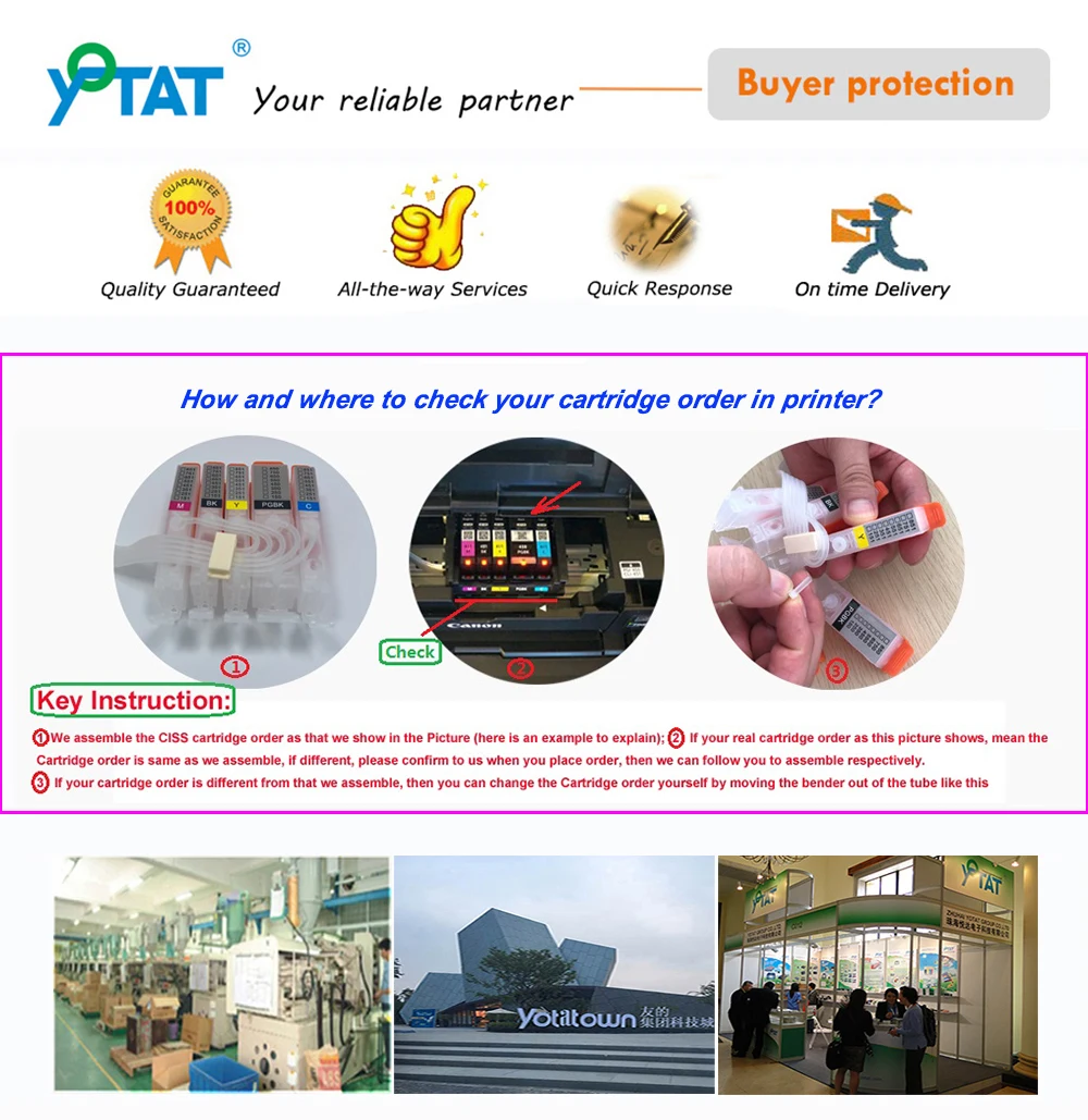 YOTAT 6  CISS ũ  ý ĳ PGI870 CLI871 PGI-870 CLI-871 ĳ PIXMA MG7780 TS8080 TS9080