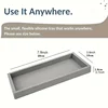 Multi-Purpose Silicone Vanity Tray For Bathroom Dressing Table Organize Soap Shampoo Perfume Jewelry 1