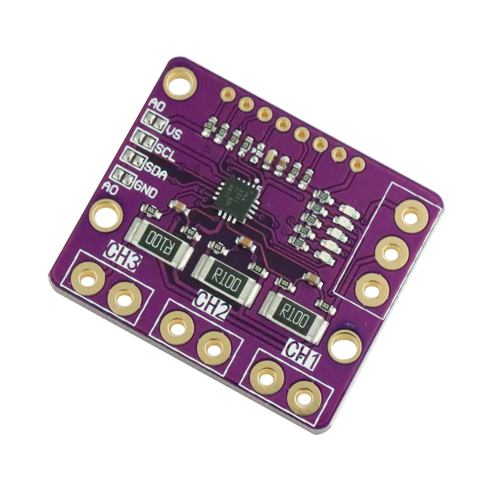 Shunt Module Sensor INA3221-3-Channel-Shunt-Current-Voltage-Monitor-Sensor-Replace-INA219 ...