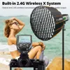 Godox AD600BM Outdoor Flash 600Ws GN87 High Speed Sync Bowens Mount Strobe Light with 2.4G Wireless X System, 8700mAh Battery 3