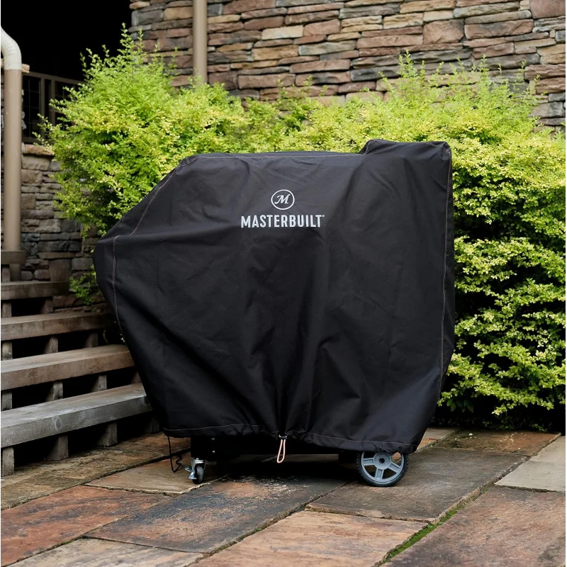 Masterbuilt&reg; Gravity Series 800 Digital Charcoal Grill and Smoker Durable Grill Cover with PVC Liner, Double-Stitching and Adjus
