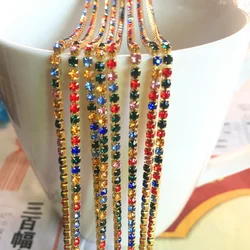 1 Yard Sparkling Crystal Rhinestone Chain for Jewelry and DIY Accessories (15)