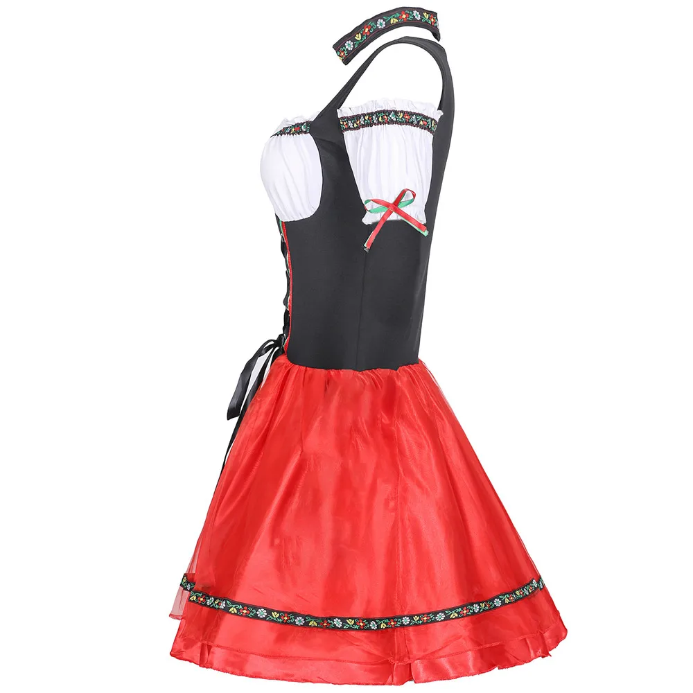 Women Oktoberfest Dress-Up Tavern Waitress Costume