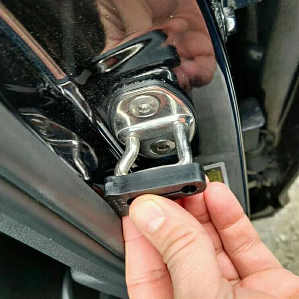 Car Sound Deadener Damper Door Lock Buffer 4Pcs Deadening For Nissan X-Trail T31 II 2007-2013 car door lock damper car sound deadener