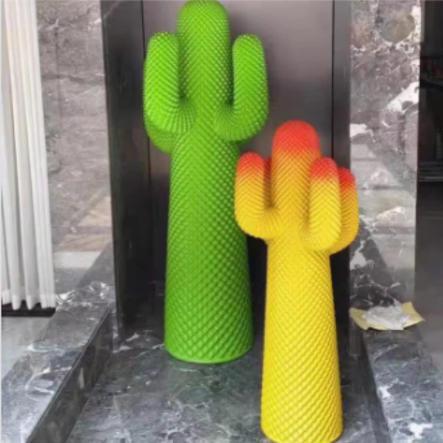 Metall Kaktus Skulptur Cacti Metall Statuen Hand Gemalt Kaktus Dekoration  Für Terrasse Stakes Rasen Garten - AliExpress