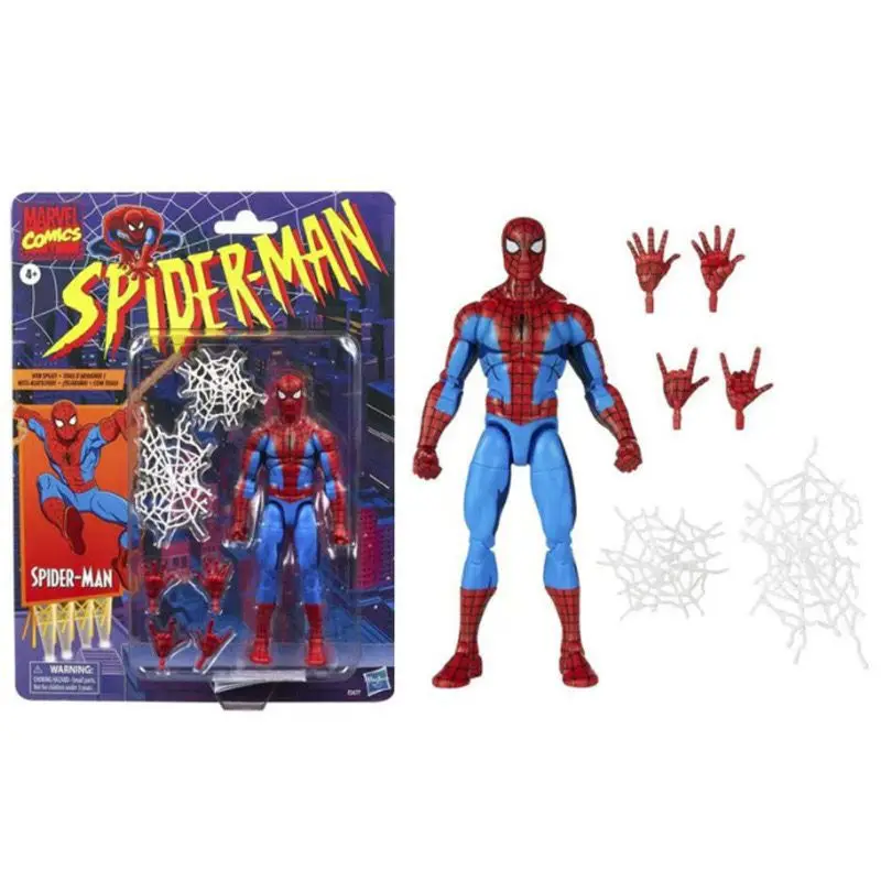 Hasbro-スパイダーマンアクションフィギュアモデル,アニメ