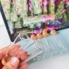 50 pcs 17x22x80mm Glass Bottles Cork Stopper Mini Test Tube Jars Tiny Containers for DIY Crafts Wishing Bottles Wedding Favors 6