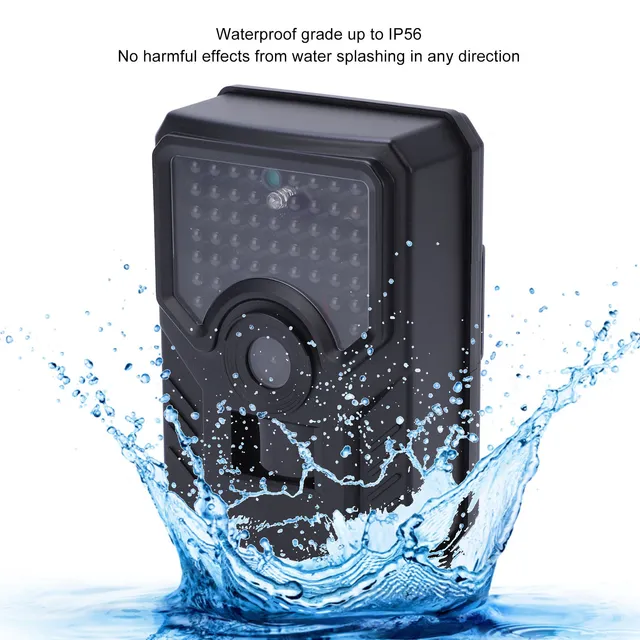 Infrared Hunting Camera Trail Camera 12MP HD 1080P Infrared Hunting IP56 Waterproof for Wildlife Monitoring PR200B Trail Camera 6