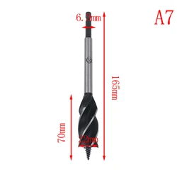 Premium Alloy Twist Drill Bit Set for Fast Wood Cutting - Auger Tool for Carpentry & Joinery (22mm)