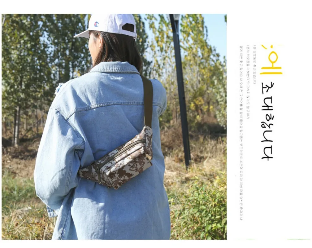 small waist bag anti theft mini travel bag outdoor sports cell phone key running belt pack with earphone jack