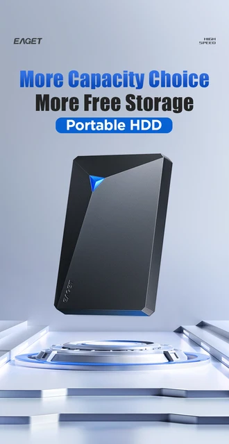 EAGET ポータブル 外付け HDD USB 3.0 大容量 4TB EAGET ポータブル 外付け HDD USB 3.0 大容量 4TB - メルカリ