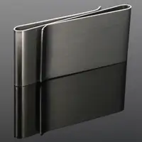 Metal Money Clip Stainless Steel Silver Color Slim Money Clip Purse Wallet Credit Card ID Holder Men Wallet 1