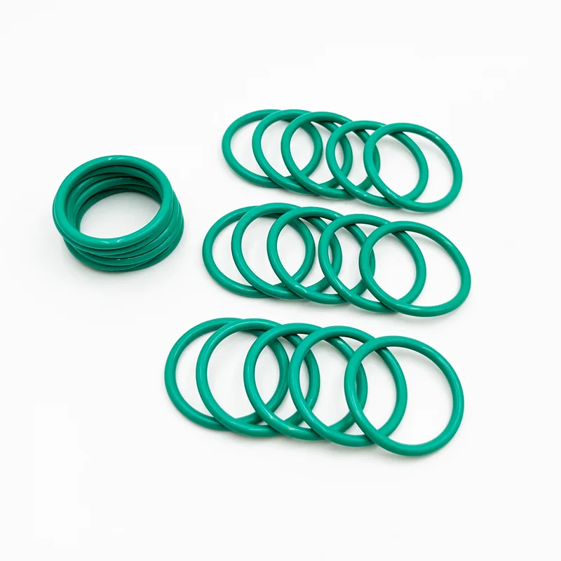 FKM Fluorine Oxygen O-ring Sealing Ring O Ring Green CS 1mm~3.1mm Oil-resistant High-temperature Corrosion Fluororubber Seal Kit o ring seal set,rubber seal ring