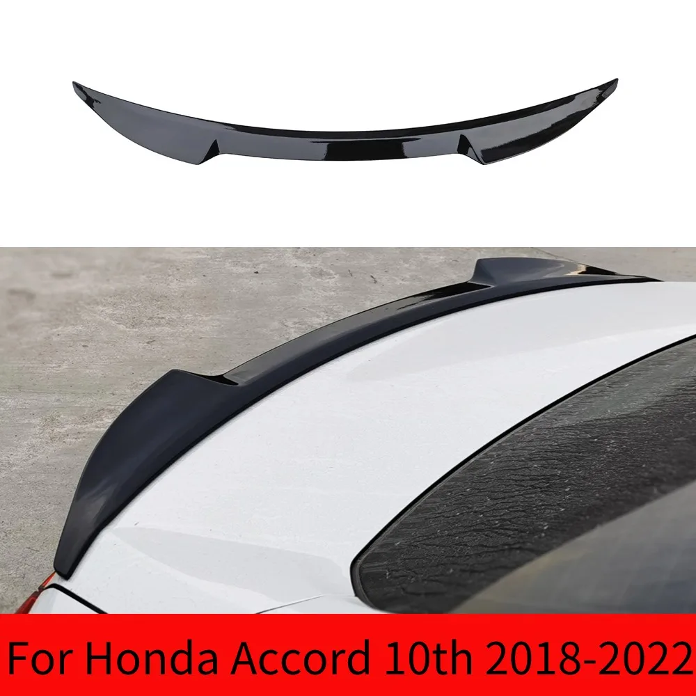 

Задний спортивный спойлер для Honda Accord 10 2018-2022, дефлектор воздушной плотины с крыльями и фольгой для настройки
