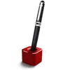 Aluminum Alloy Pen Holder With Non-Slip Pad Creative Office Desktop Ornament Pen Hole Pencil Slot Student Pencil Storage Stand 5