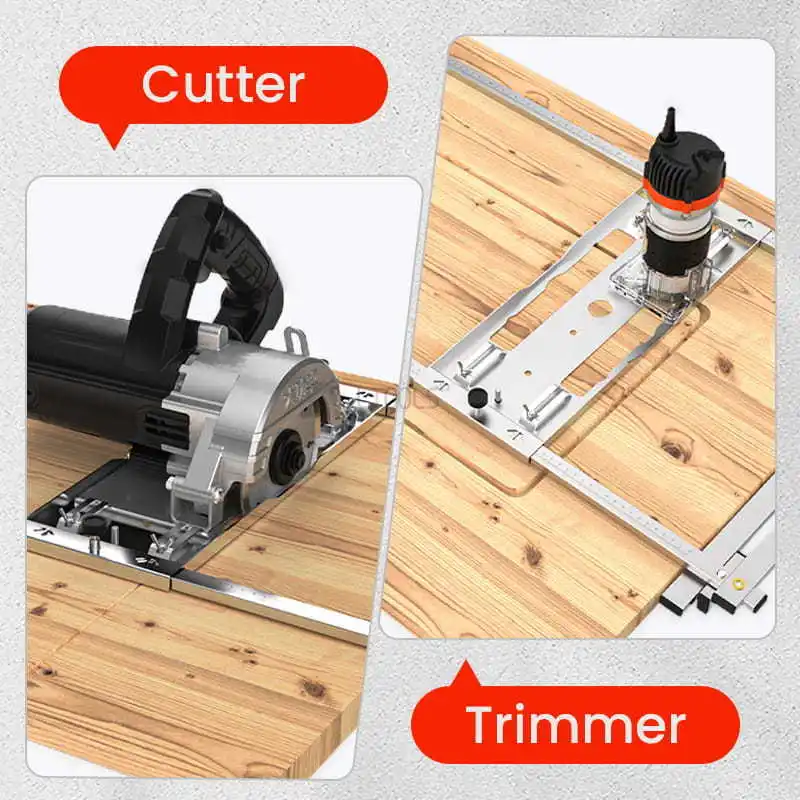 Cutting Machine Edge Guide Positioner for Circular Saw Cutter and Trimmer Edge Guide Positioning Cutting Wood Board Tool woodworking tools woodworking tool