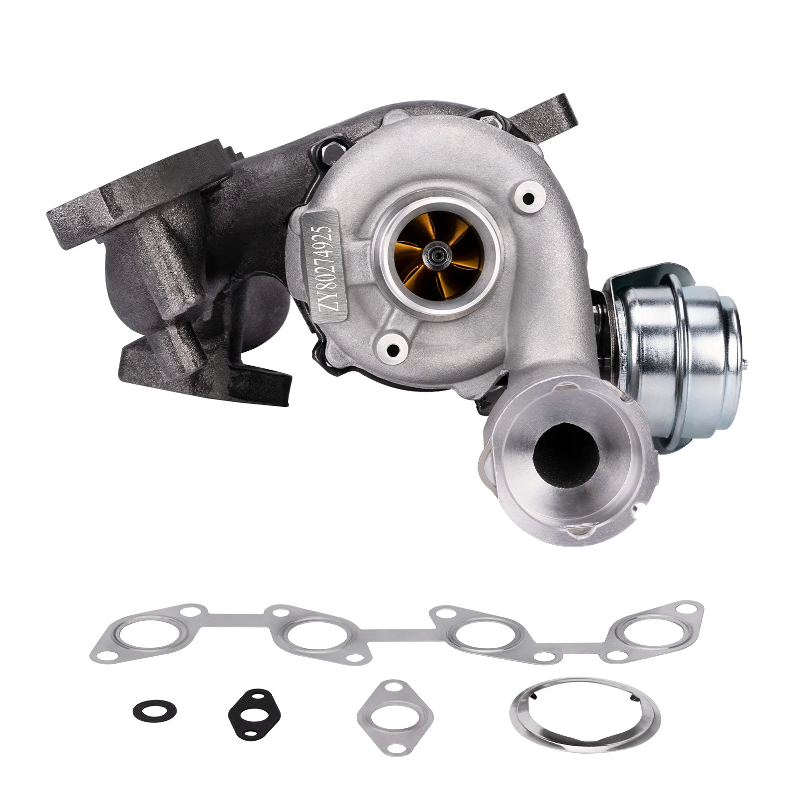 Maxpeedingrrod Billet Wheel Turbo Charger Per Vw Touran Passat 2.0 Tdi 100Kw 136Hp Bkd 724930 724930-0009 724930-5009S